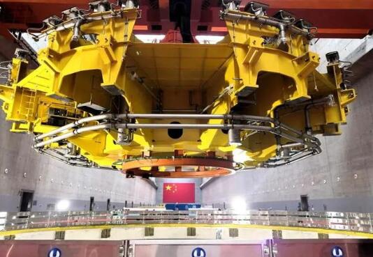 左右開“工”，三峽電站兩臺下機架同日回裝