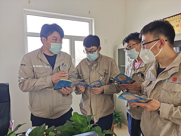 大唐海勃灣水利樞紐公司：強化安全宣傳，筑牢安全防線