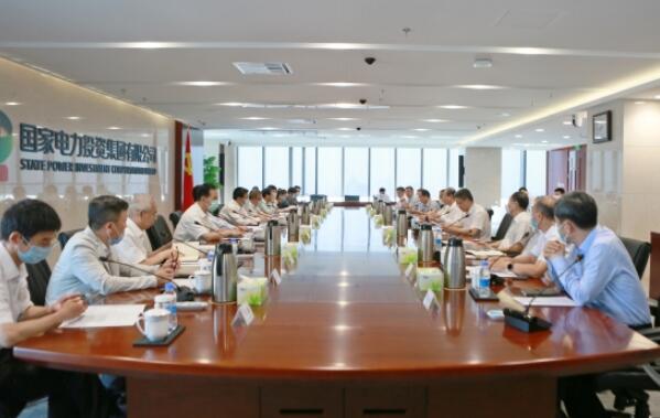 江毅會(huì)見(jiàn)北京市黨組成員、副市長(zhǎng)楊晉柏