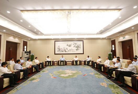 國家電網(wǎng)董事長毛偉明與浙江省委書記車俊、省長袁家軍會談