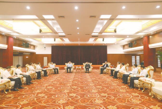 河南省委書記王國生、省長尹弘會見國家電網董事長、黨組書記毛偉明