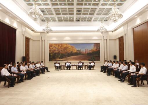 國家電網董事長、黨組書記毛偉明拜會吉林省委書記巴音朝魯、省長景俊海