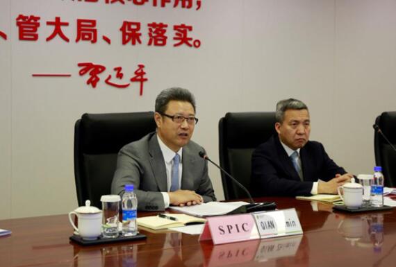 錢智民會見西門子總裁凱颯、西門子能源公司總裁布魯赫