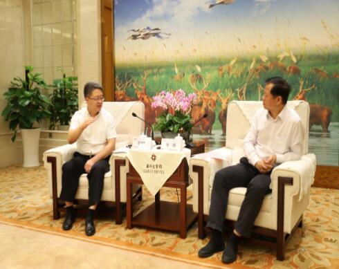 國家電投黨組成員、副總經理王樹東赴江蘇進行拜會、調研