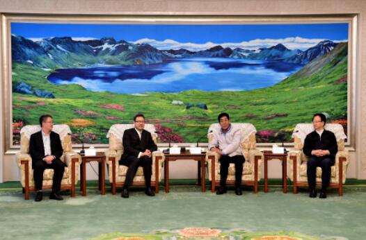 錢(qián)智民拜會(huì)吉林省委書(shū)記巴音朝魯、省長(zhǎng)景俊海并調(diào)研吉電股份