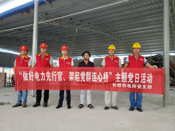 國網廣昌縣供電公司：開展“做好電力先行官、架起黨群連心橋”主題黨日活動