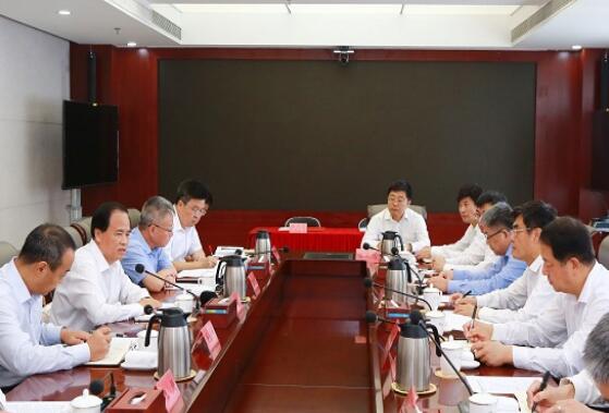 舒印彪拜會海南省委書記劉賜貴、省長沈曉明