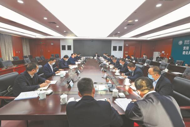 毛偉明董事長、辛保安總經(jīng)理赴國網(wǎng)新疆電力調(diào)研