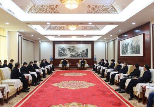 國家電網(wǎng)董事長、黨組書記毛偉明拜會山西省委書記樓陽生、省長林武