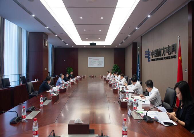 國(guó)務(wù)院國(guó)資委黨委委員、副主任袁野調(diào)研南方電網(wǎng)公司