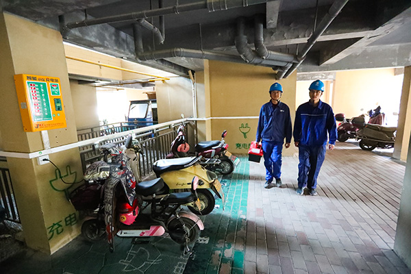 “小電驢”充電更安全了！寧海縣24393個充電接口完成升級改造