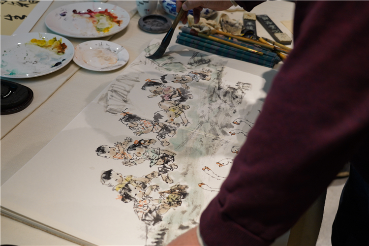 硯墨書香滿象山——國網象山縣供電公司開展“訪勞模·送文化”創(chuàng)新實踐活動