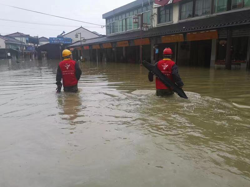 戰(zhàn)“煙花”，國網(wǎng)浙江寧波余姚市供電公司紀(jì)委筑牢抗臺“防風(fēng)墻”