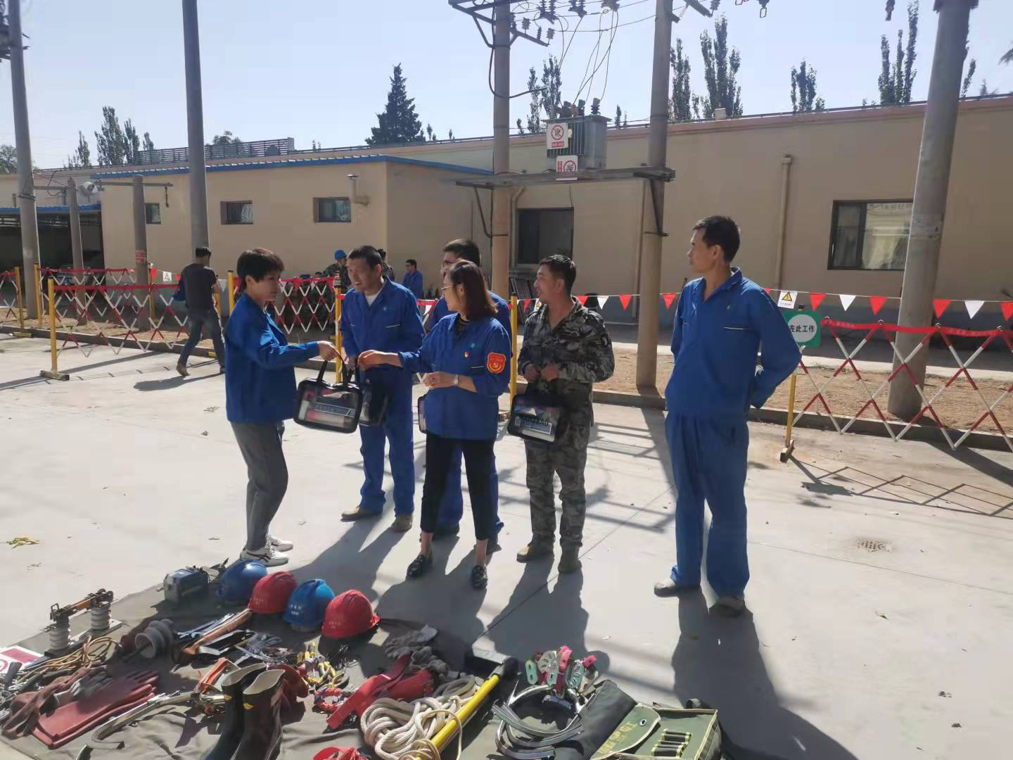 烏海電業(yè)局千里山分局：演練鍛煉能力，比賽彰顯風(fēng)姿