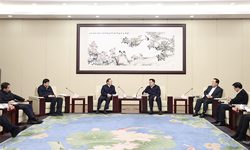 辛保安、張智剛拜會(huì)浙江省委書(shū)記袁家軍、省長(zhǎng)王浩