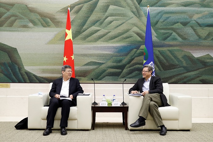 錢智民會見內(nèi)蒙古自治區(qū)黨委常委、通遼市委書記孟憲東