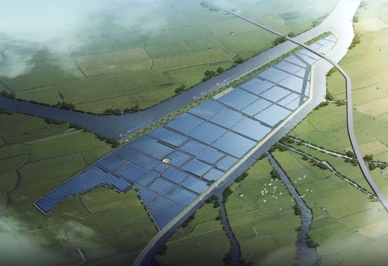 550MWp！亞洲最大漁光互補(bǔ)光伏發(fā)電項(xiàng)目之一正式開工！