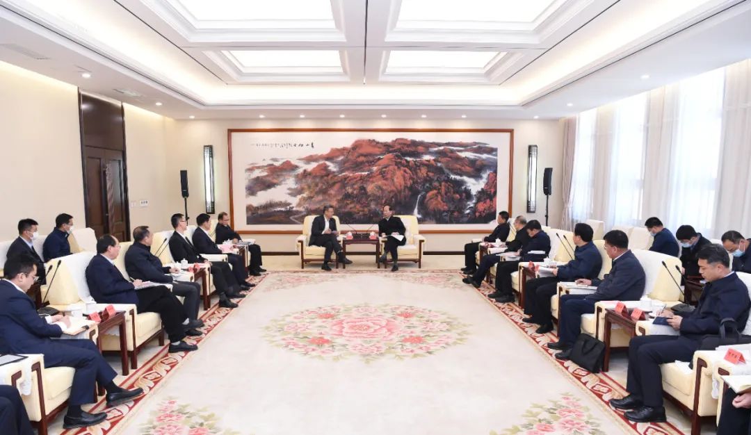 錢智民、江毅拜會(huì)內(nèi)蒙古自治區(qū)黨委書記、人大常委會(huì)主任石泰峰