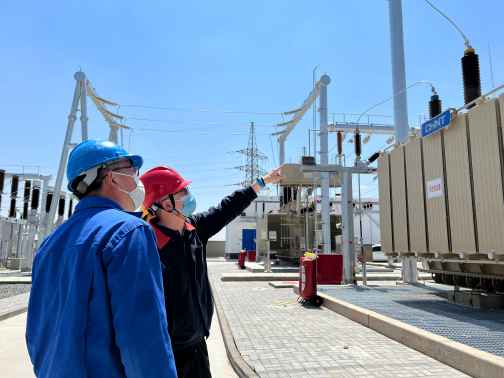 送電了！北疆達(dá)茂最大的農(nóng)業(yè)集中地新建的烏克110千伏變電站正式啟動(dòng)投運(yùn)