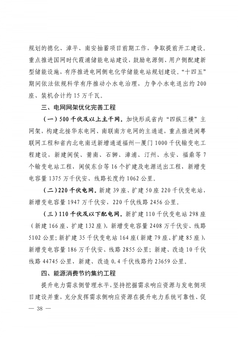 光伏新增300萬千瓦！福建省發(fā)布《“十四五”能源發(fā)展專項規(guī)劃》