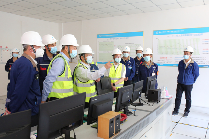 陳維義拜會(huì)汪洋并調(diào)研黃河公司、青海省投、甘肅分公司