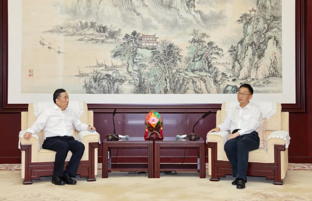 宋海良拜會廣西壯族自治區(qū)黨委書記劉寧、自治區(qū)主席藍天立