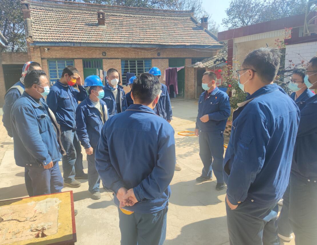 中能建建筑集團正寧百萬項目部開展合作隊伍租房處疫情防控、用電防火專項檢查