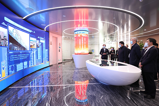 張智剛赴國網(wǎng)華東分部、上海電力調(diào)研