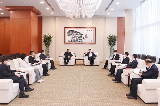 華能集團(tuán)黨組書記、董事長溫樞剛會見中電聯(lián)常務(wù)副理事長楊昆