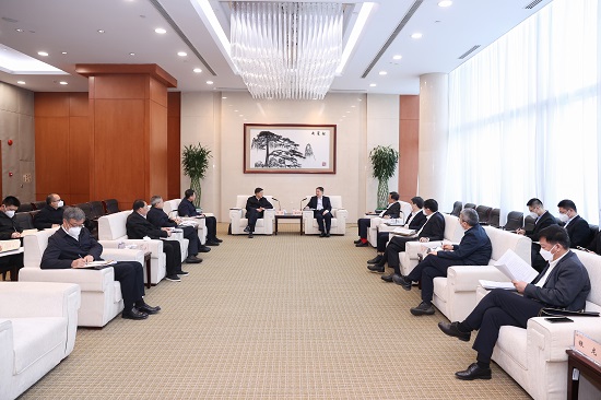 華能集團(tuán)董事長溫樞剛、總經(jīng)理鄧建玲會見云南省常務(wù)副省長劉非、副省長岳修虎