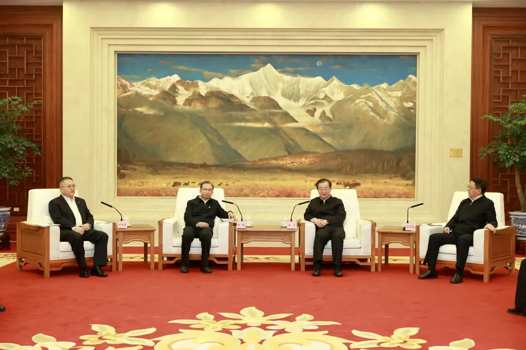 華電集團(tuán)董事長(zhǎng)江毅、總經(jīng)理葉向東拜會(huì)云南省委書記王寧、省長(zhǎng)王予波