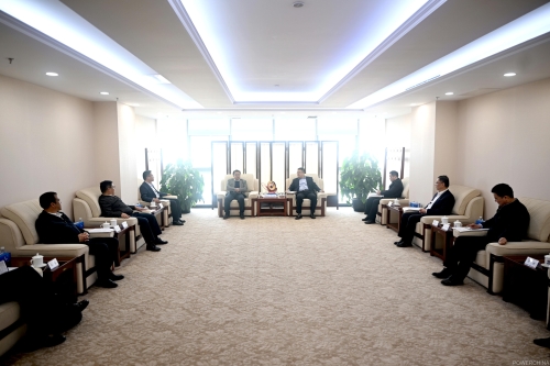 中國(guó)電建黨委常委、副總經(jīng)理王小軍會(huì)見(jiàn)大理州委副書(shū)記肖創(chuàng)勇