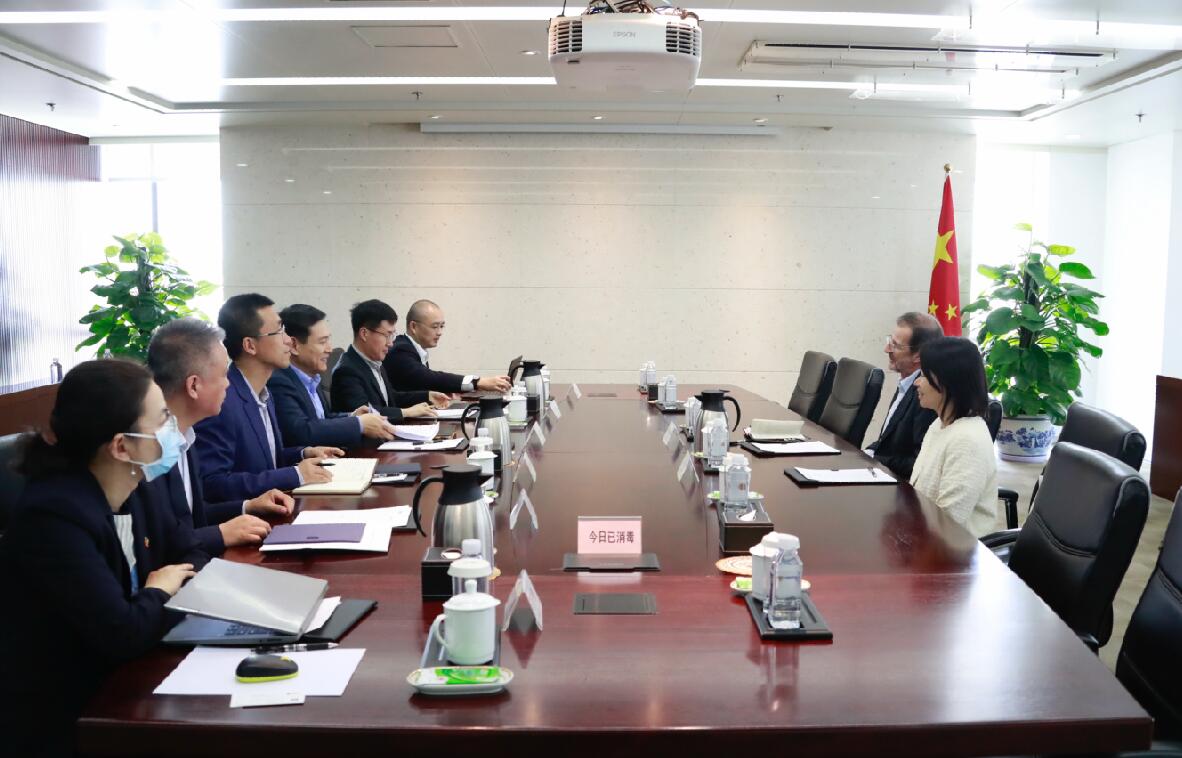 國家電投黨組成員、副總經(jīng)理陳海斌會(huì)見國際鋁業(yè)協(xié)會(huì)秘書長邁爾斯·珀瑟