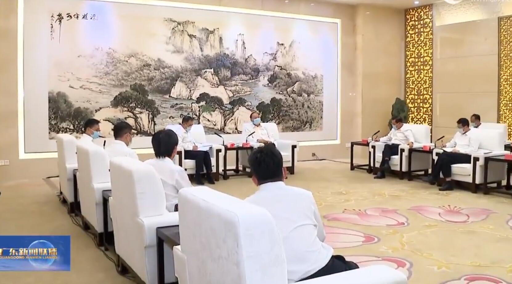 大唐集團(tuán)黨組書記、董事長鄒磊拜會廣東省委書記黃坤明、省長王偉中