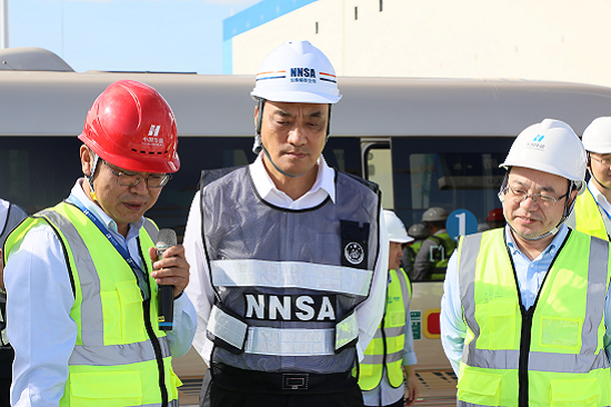 生態(tài)環(huán)境部副部長、國家核安全局局長董保同到海南昌江核電調(diào)研