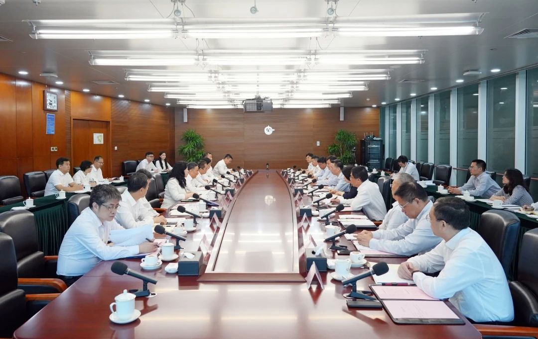 中國能建黨委書記、董事長宋海良與中國海油黨組書記、董事長汪東進(jìn)會談