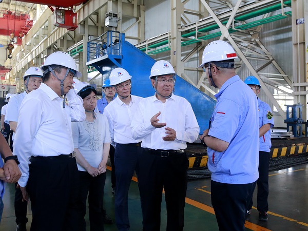 國資委黨委書記、主任張玉卓到哈電集團調(diào)研強調(diào)