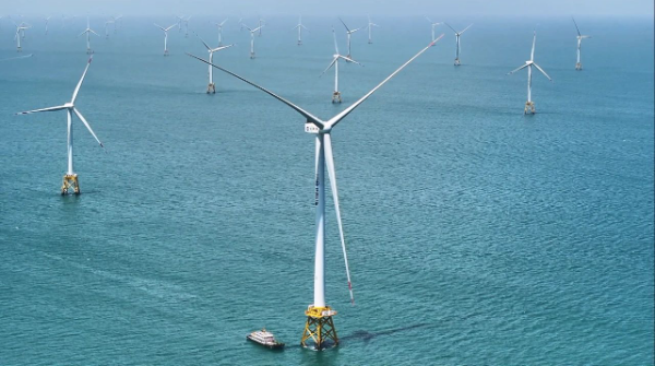 38.41萬(wàn)千瓦時(shí)！全球首臺(tái)16兆瓦海上風(fēng)機(jī)創(chuàng)單機(jī)日發(fā)電量新紀(jì)錄
