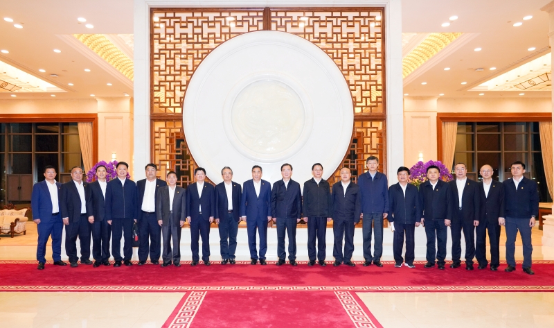 中國能建黨委書記、董事長宋海良拜會云南省委書記王寧、省長王予波