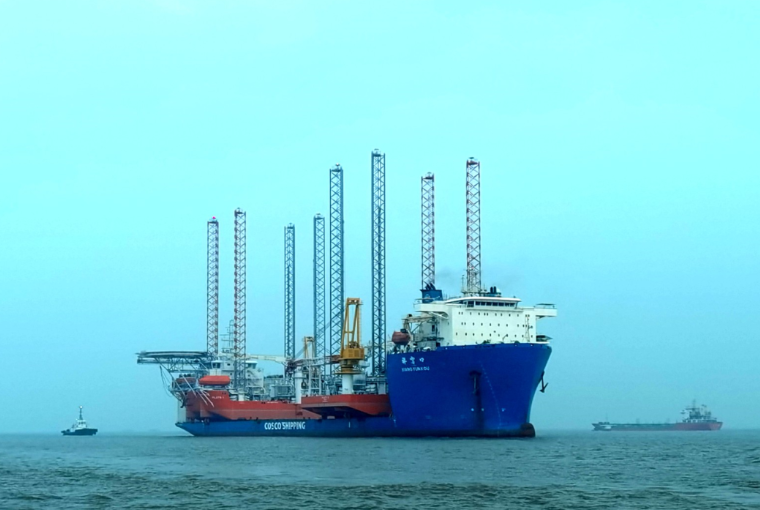 可用于風電安裝！招商局重工兩座海工平臺出口阿聯(lián)酋