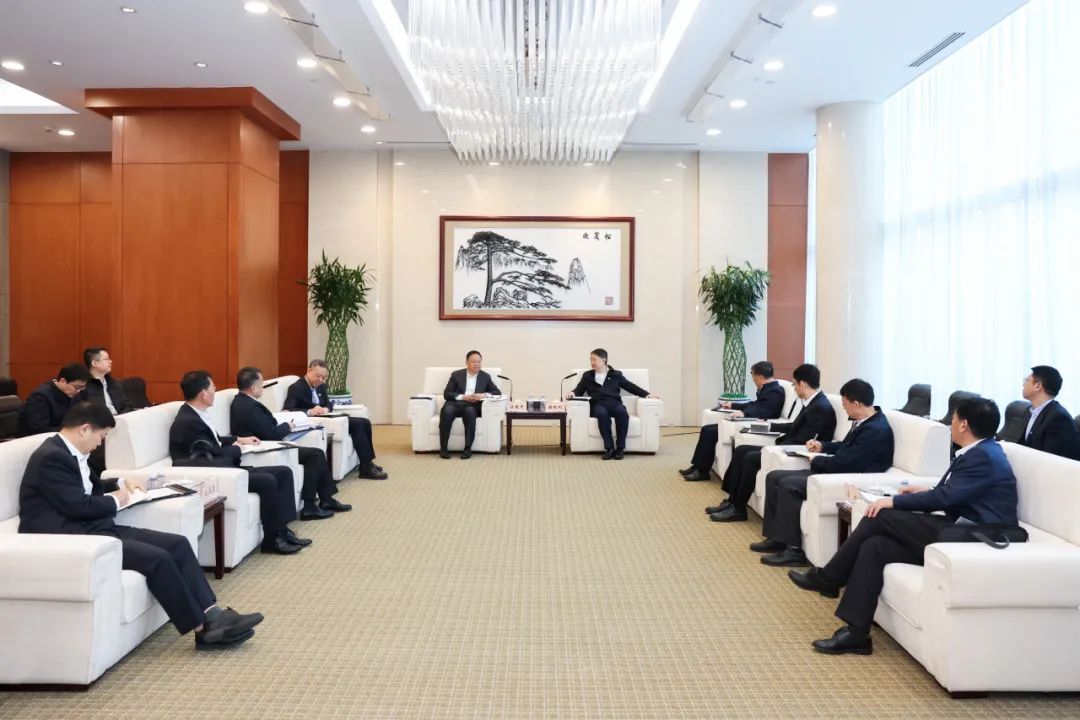 華能集團(tuán)黨組書記、董事長溫樞剛會見中國鐵建黨委書記、董事長汪建平