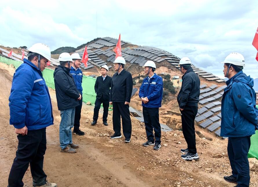 韓君調(diào)研三峽集團(tuán)云南、四川區(qū)域工作