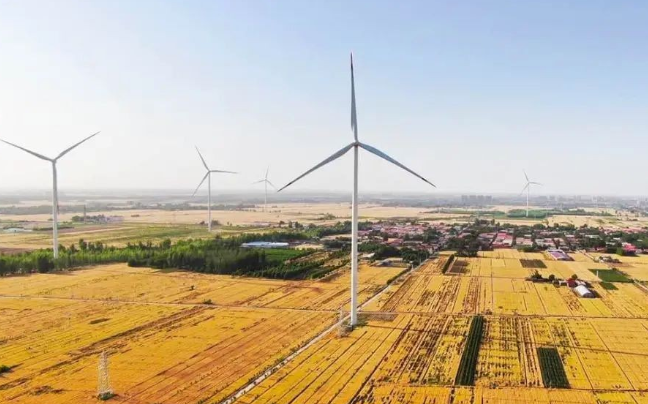 寰泰能源又一風(fēng)電項(xiàng)目落地河北柏鄉(xiāng)，總?cè)萘?0MW