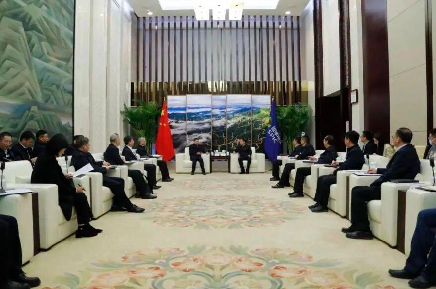 國家電投黨組書記、董事長劉明勝會見東方電氣黨組書記、董事長俞培根