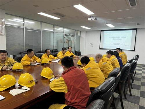 華潤(rùn)電力南京公司黨委委員、副總經(jīng)理陳超虎參加一期戊值安全聯(lián)系日暨安全蹲點(diǎn)活動(dòng)