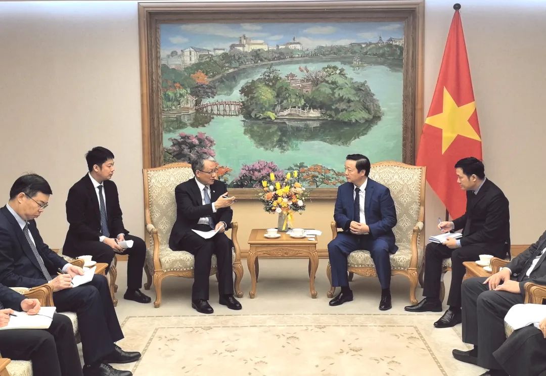 中國(guó)電建黨委副書記、總經(jīng)理王斌拜會(huì)越南副總理陳紅河