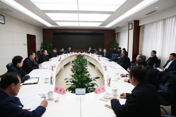 中國電建黨委書記、董事長丁焰章拜會水利部黨組書記、部長李國英