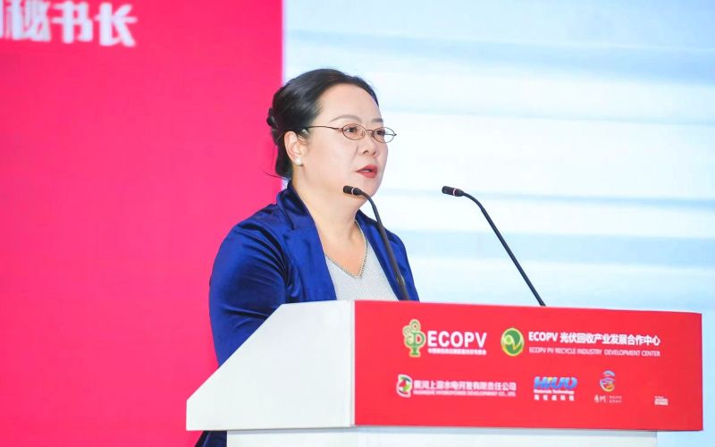 中國綠色供應(yīng)鏈聯(lián)盟呂芳：光伏回收高峰在即，責(zé)任主體有待明確