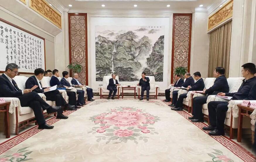 吳云拜會湖北省政府副省長、黨組成員盛閱春