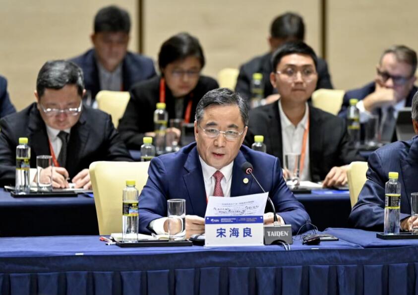 中國能建黨委書記、董事長宋海良參加中外企業(yè)家代表座談并發(fā)言